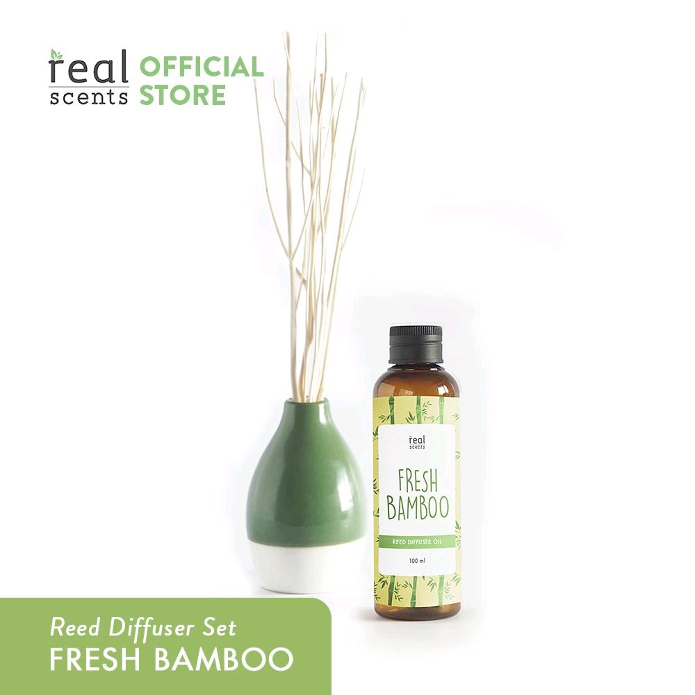 Fresh Bamboo Reed Diffuser Set – Real Scents