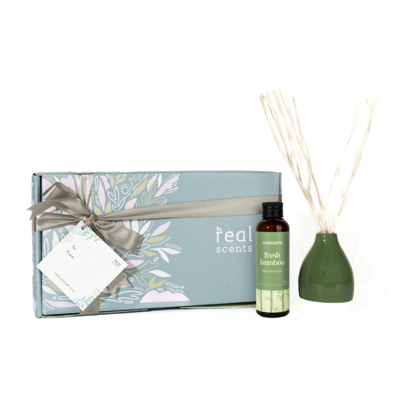 Fresh Bamboo Reed Diffuser Set