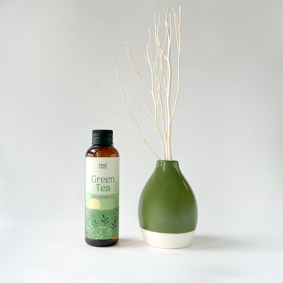 Green Tea Reed Diffuser Set