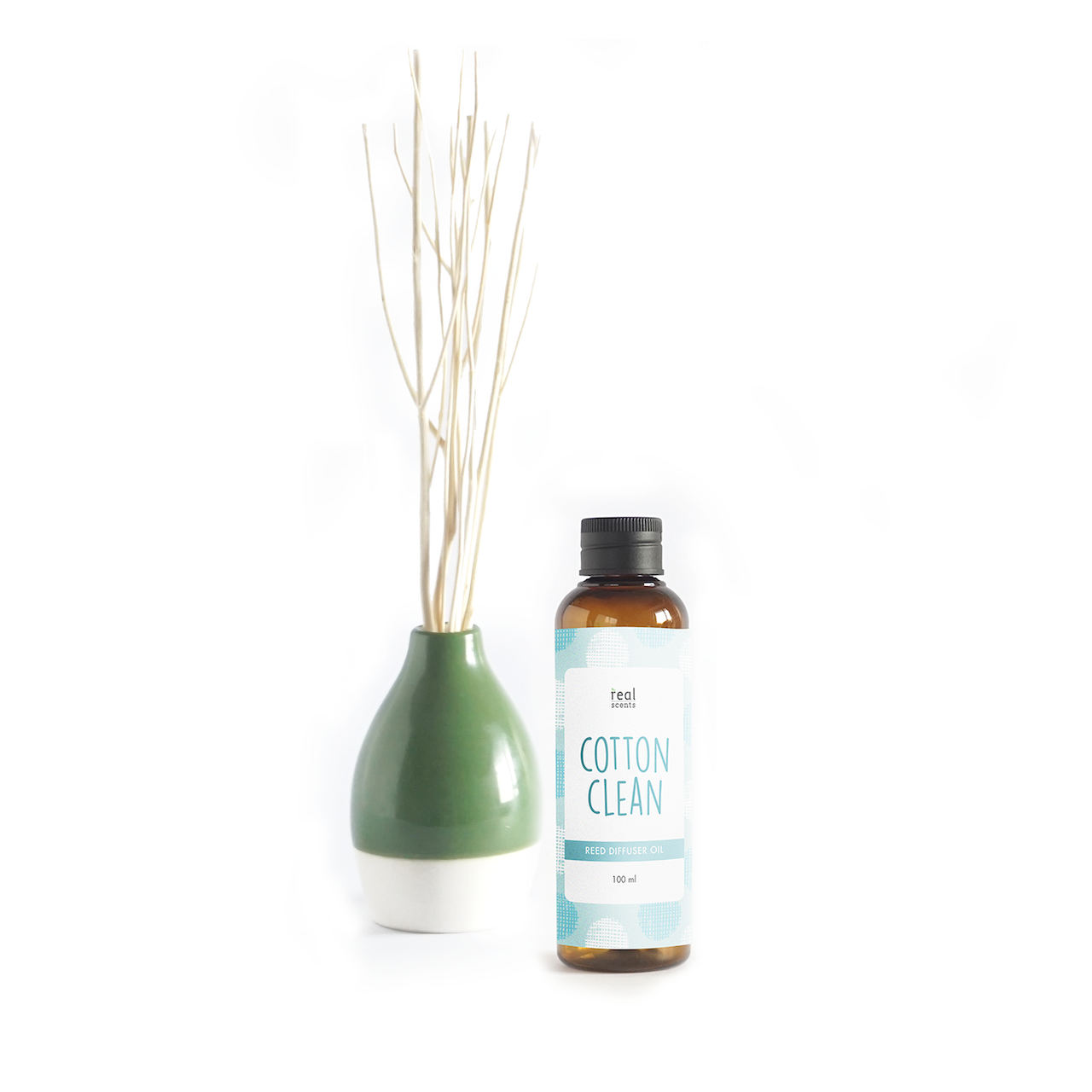 Cotton Clean Reed Diffuser Set – Real Scents